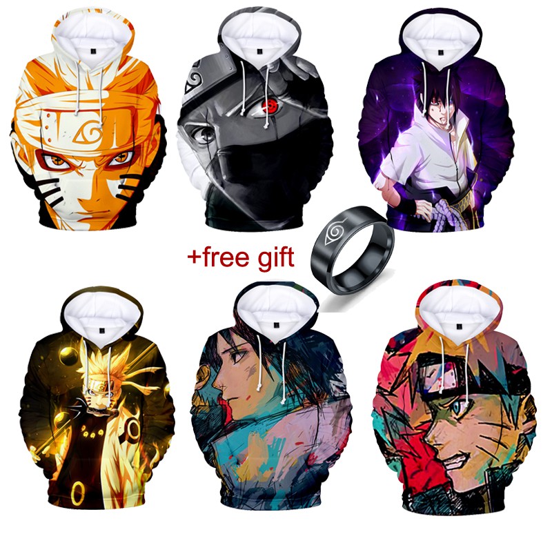 Naruto discount hoodie shopee