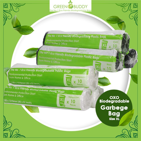 Eco Friendly Garbage Bags Oxo Biodegradable Carry out for Plastic