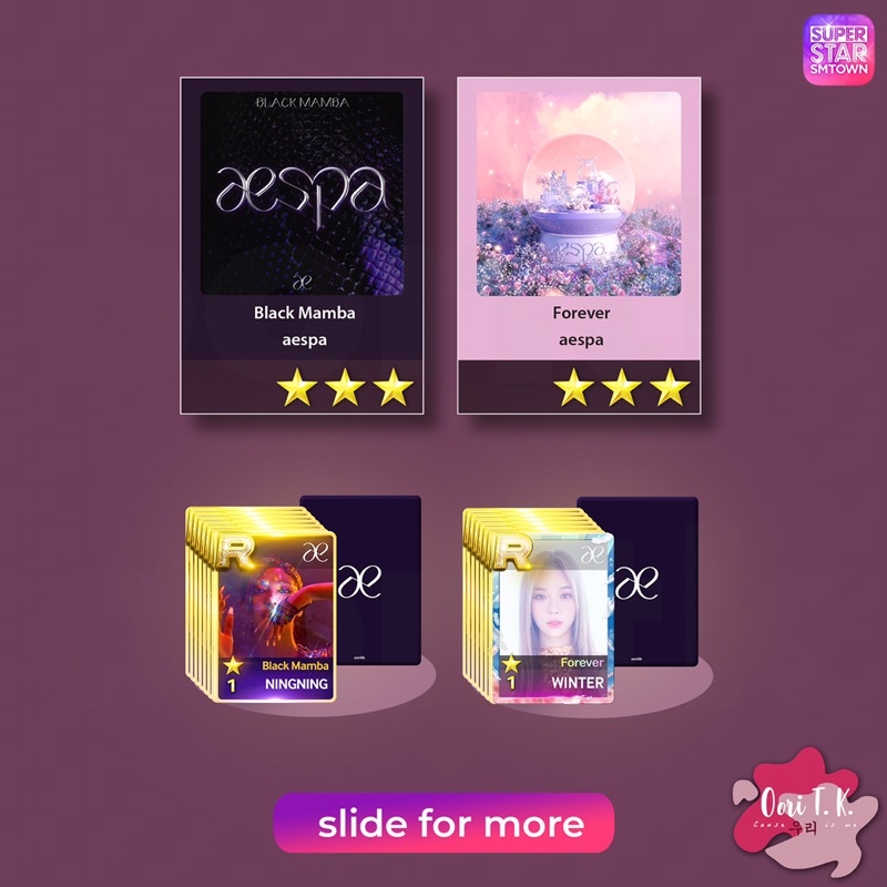 即日出荷可 SUPERSTAR smtown エスパ aespa ウィンター | erational.com