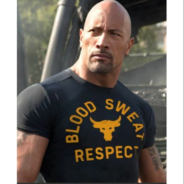 The rock cheap blood sweat respect