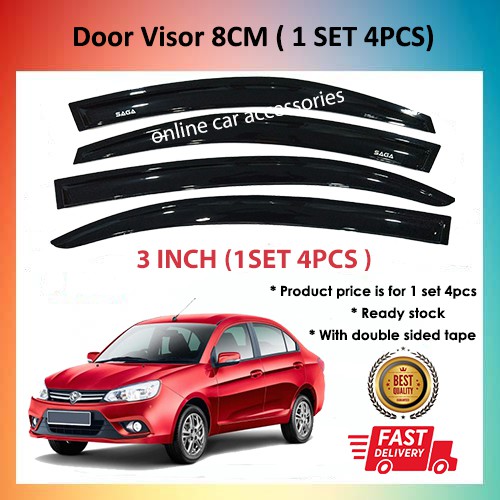 Door visor store proton saga