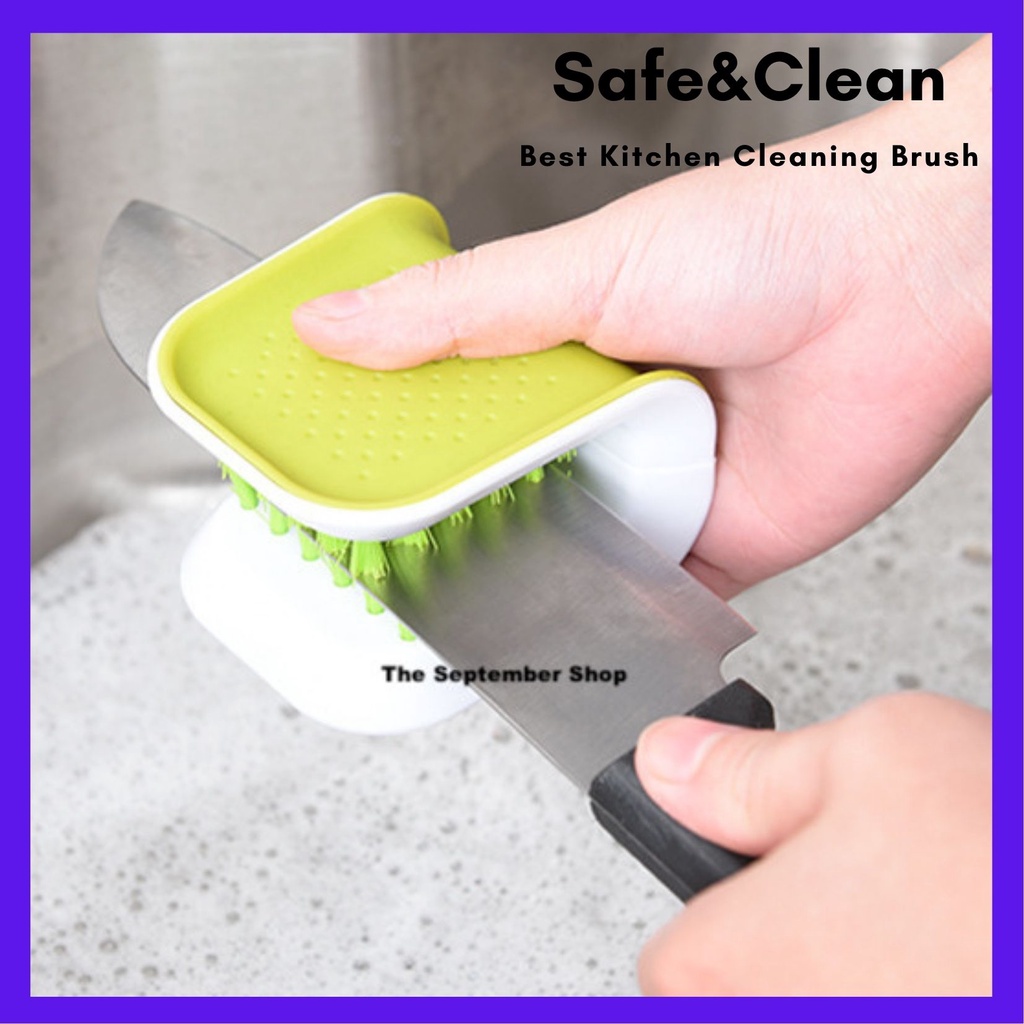 Blade Brush Knife Cleaner Chopsticks and Fork Cleaning Brush Cutlery Cleaner Ute