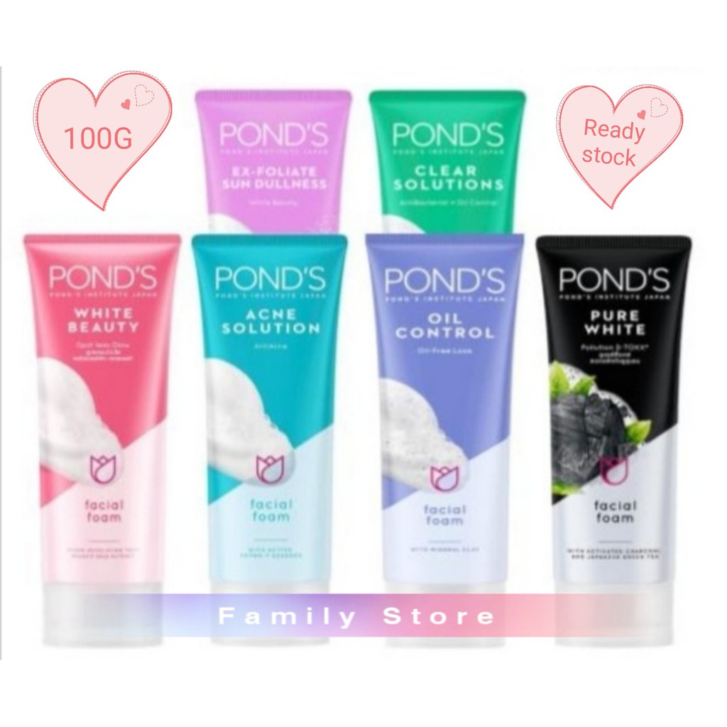 Ponds deals facial foam