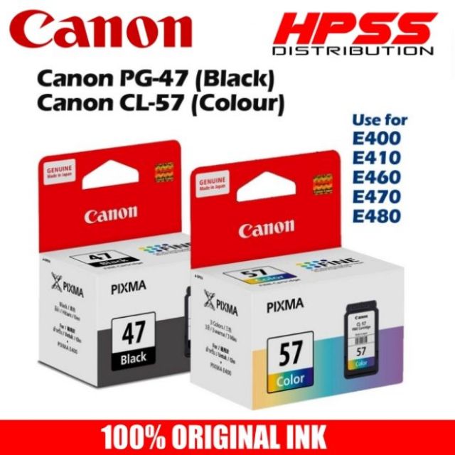 Canon deals e470 ink