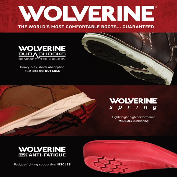 Wolverine on sale boot insoles