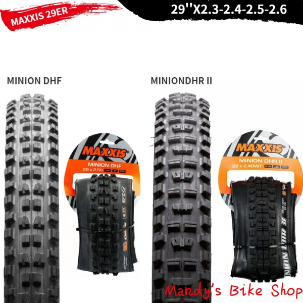 Maxxis minion dhf 29 2025 2.4