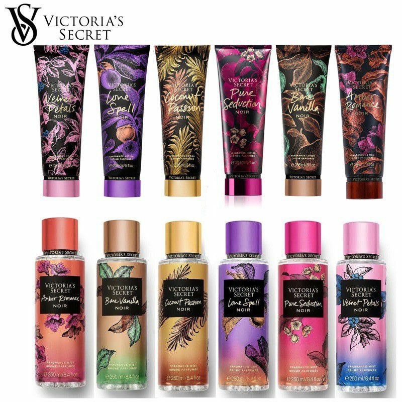 Victoria's Secret Glitter Hustle For Women Body Mist Spray, 8.4 oz (PACK 3)