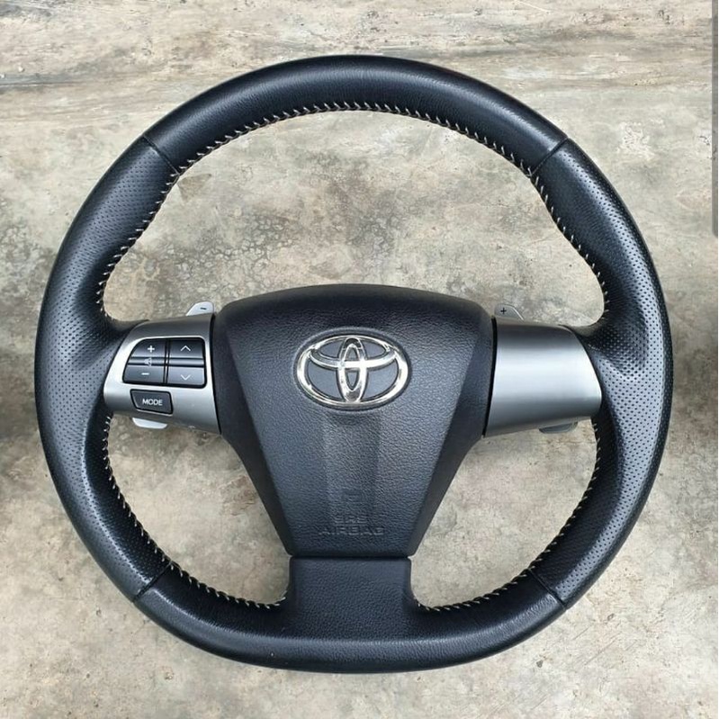 Toyota wish steering wheel shop size