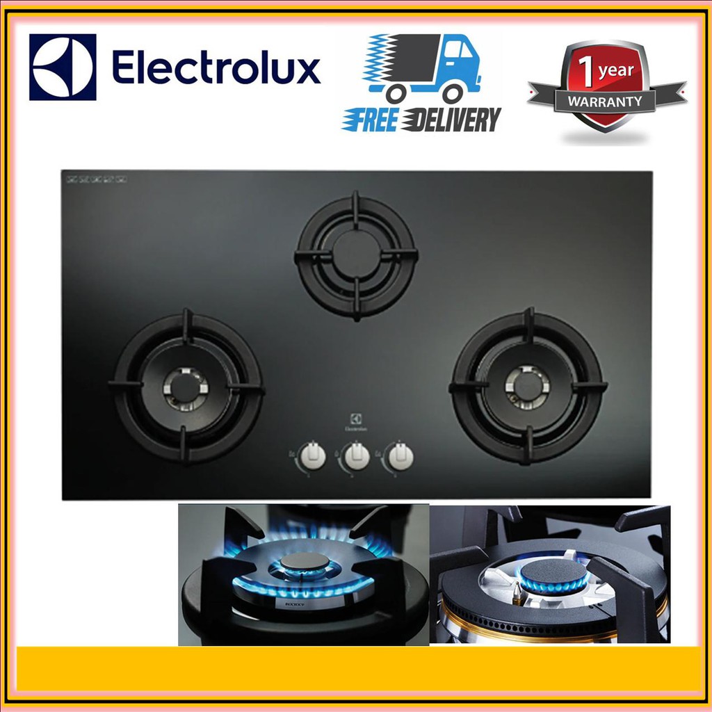 Electrolux 3 burner deals hob