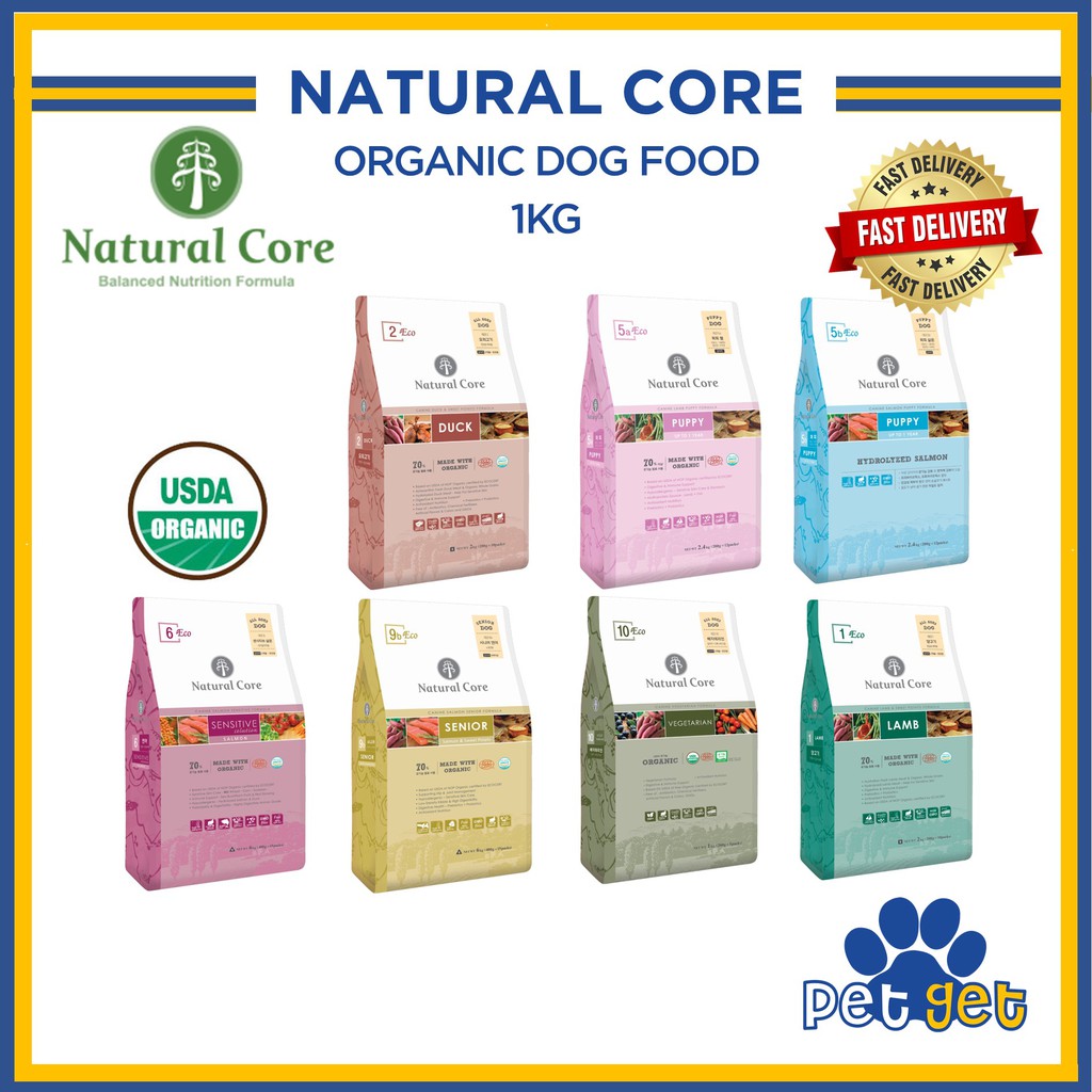 Natural core dog on sale food