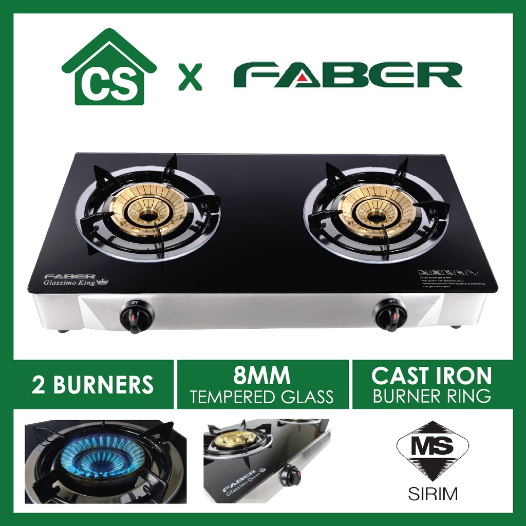 Faber 2 burner gas cheap stove