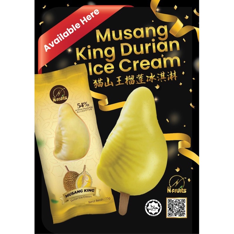 Nestle musang king on sale ice cream