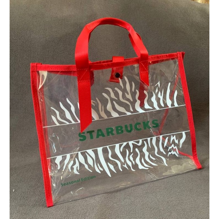 Big transparent outlet bag