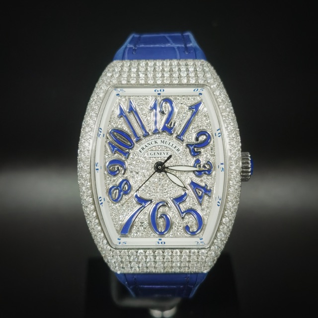 Franck Muller Vanguard V35 Full Diamonds 35MM Shopee Malaysia