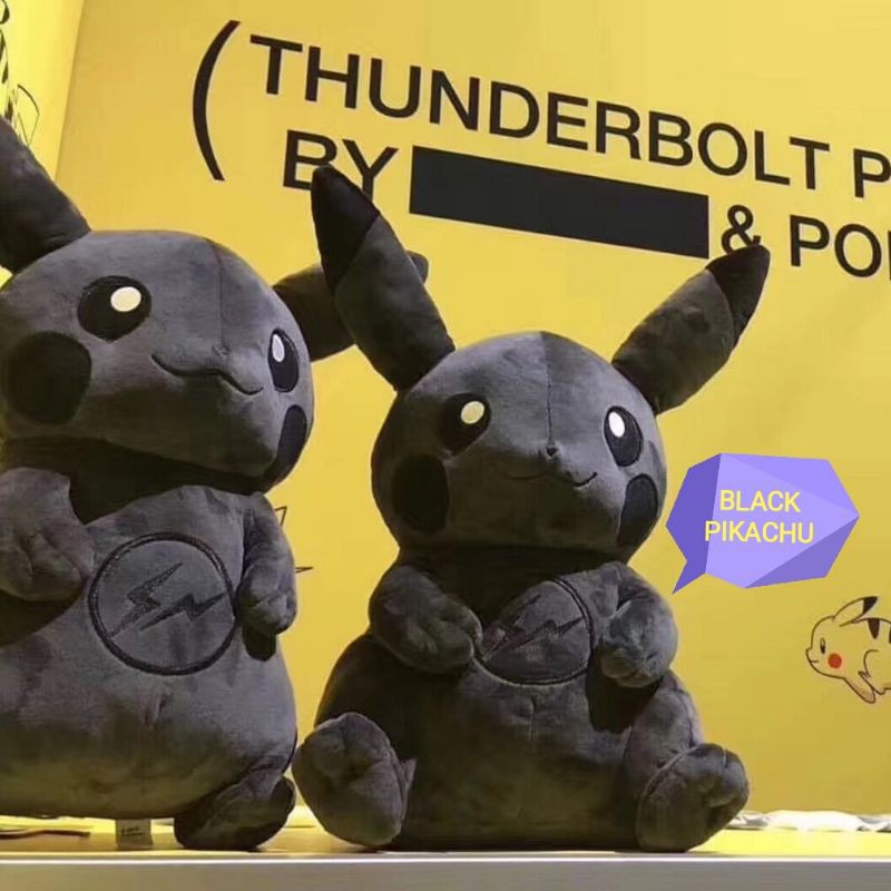 Black pikachu hot sale toy