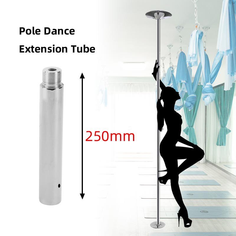 45mm Thick 250mm Long Dance Pole Extension for Pole Dancing