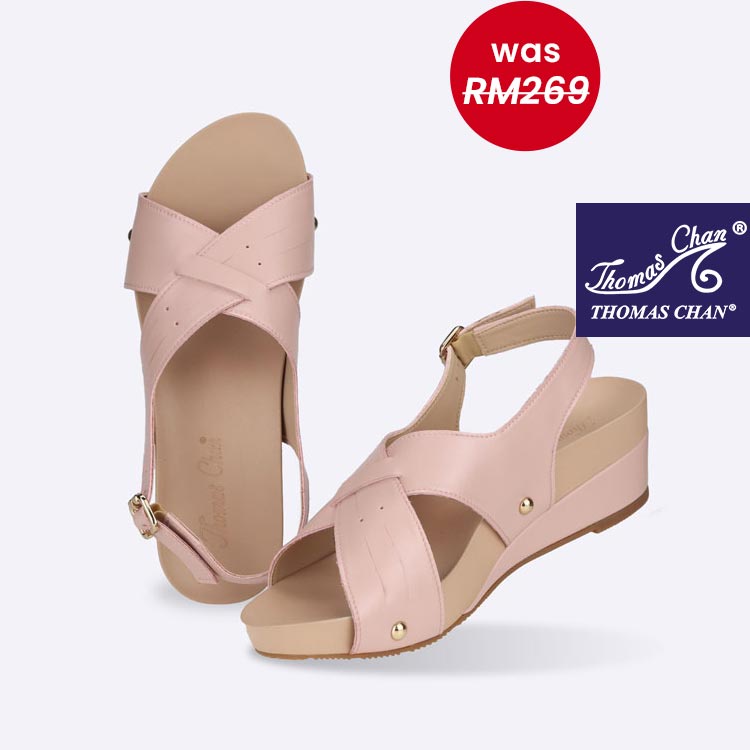 Thomas Chan T-Strap Slingback Wedges