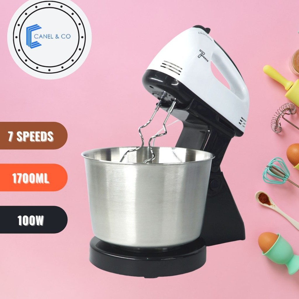 100W 7-Speeds Electric Mixer Egg Beater handheld Food Mixers Eggs