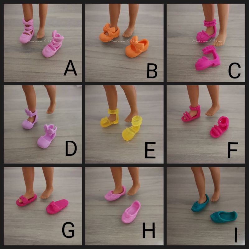 Barbie chelsea online shoes