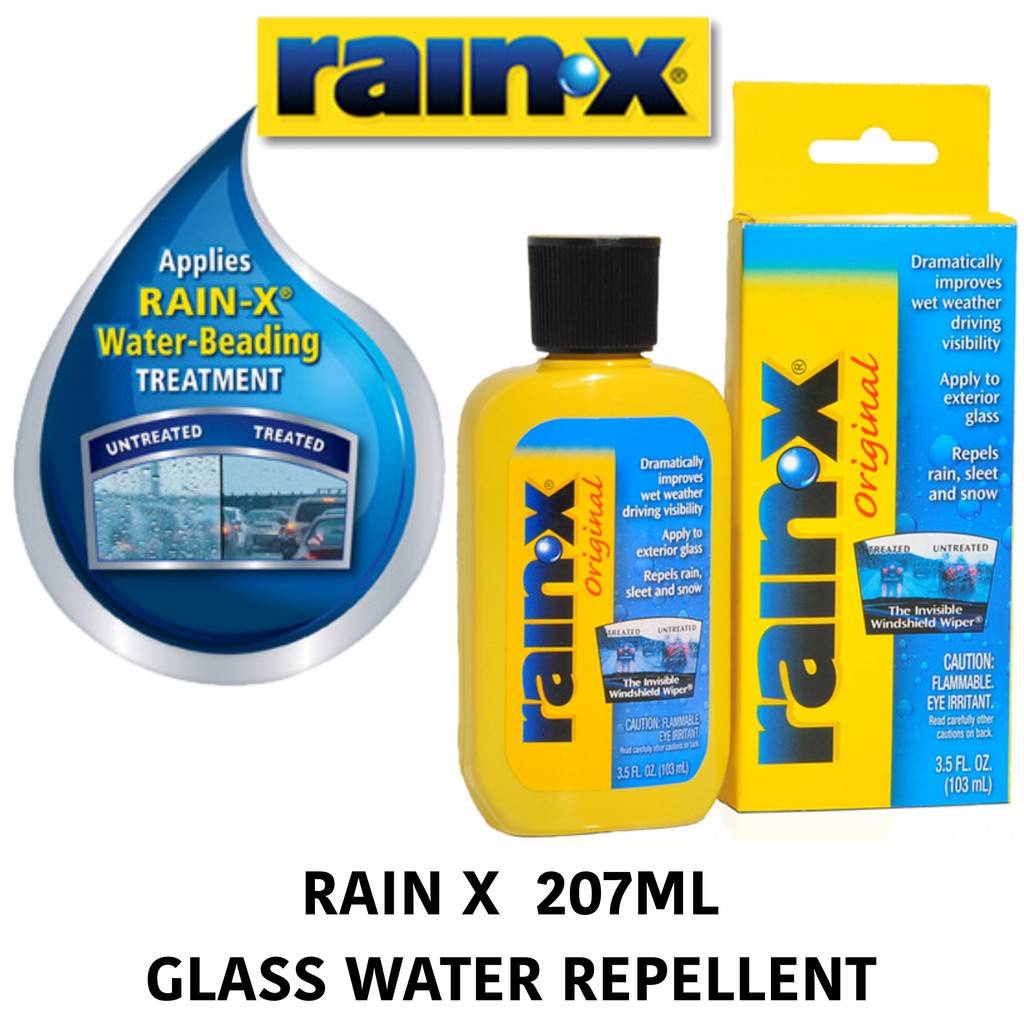 2 Anti Glare Rain Windshield Glass Water Repellant Treatment Coating  Visibility