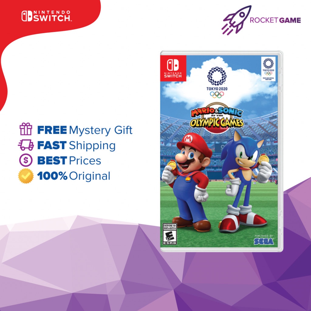 Nintendo Switch) Mario & Sonic at the Olympic Games Tokyo 2020 (AS/ENG)  *Original Brand New & Sealed* | Shopee Malaysia