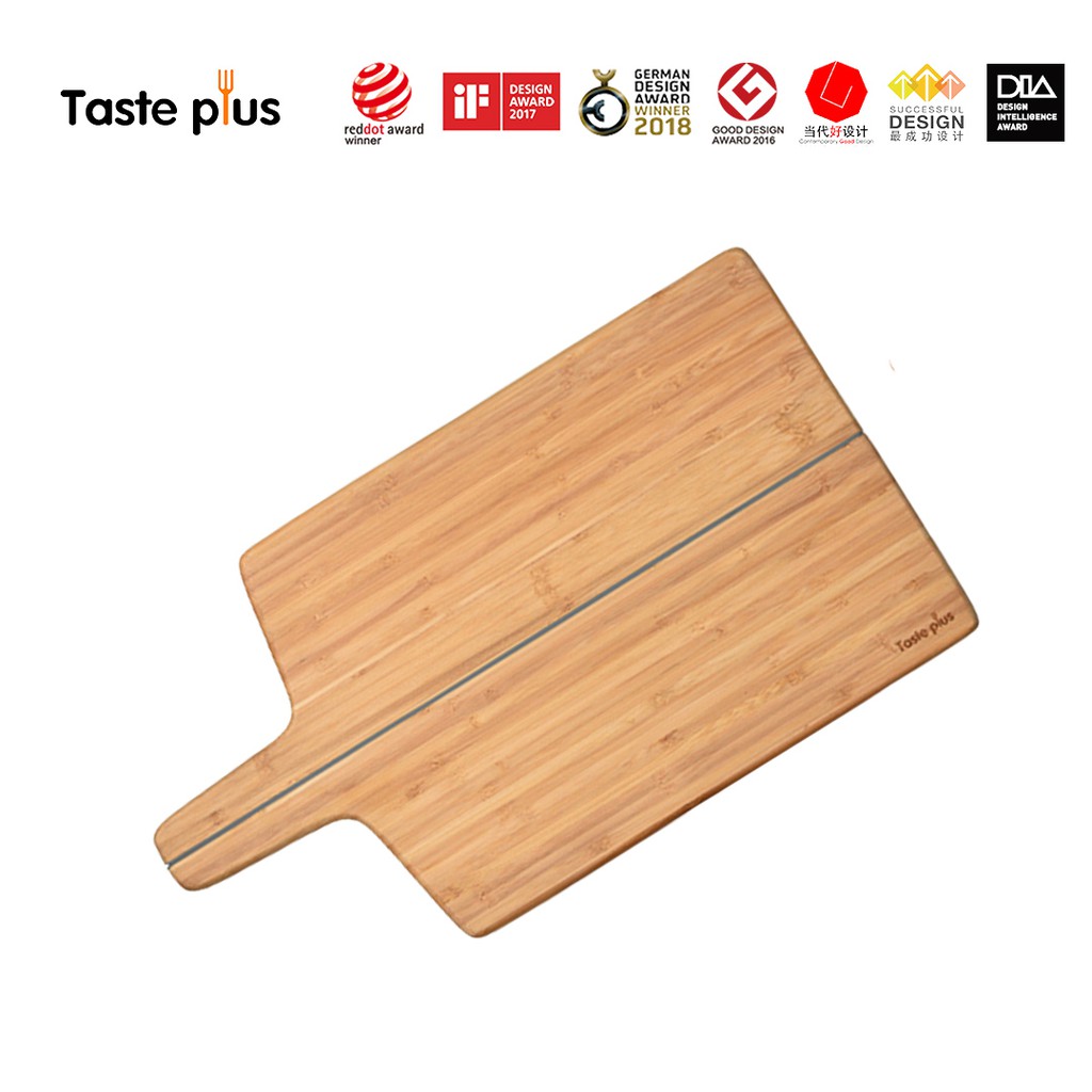  Folding Bamboo Cutting Board with Handle, Taste plus