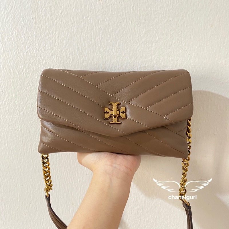 Tory burch taupe handbag hot sale