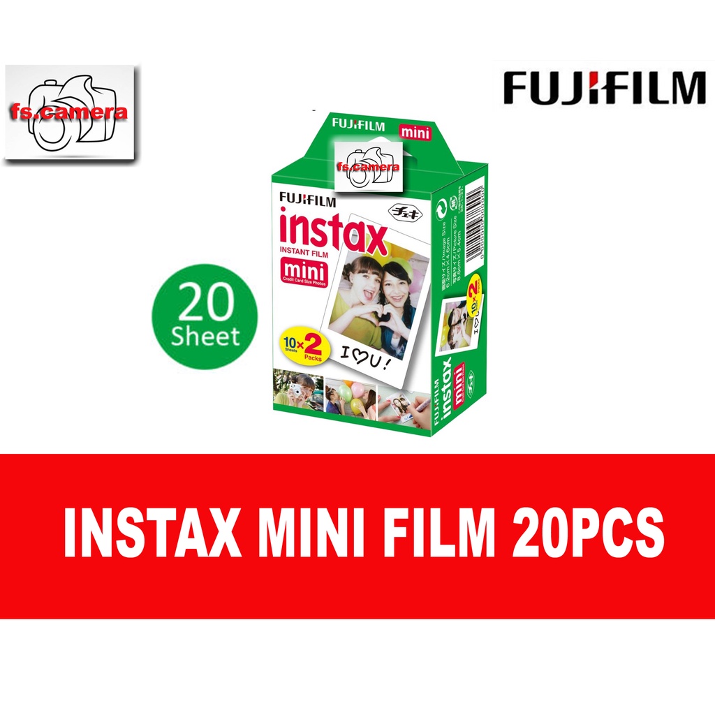 Fujifilm Instax Mini Film 20 Pack