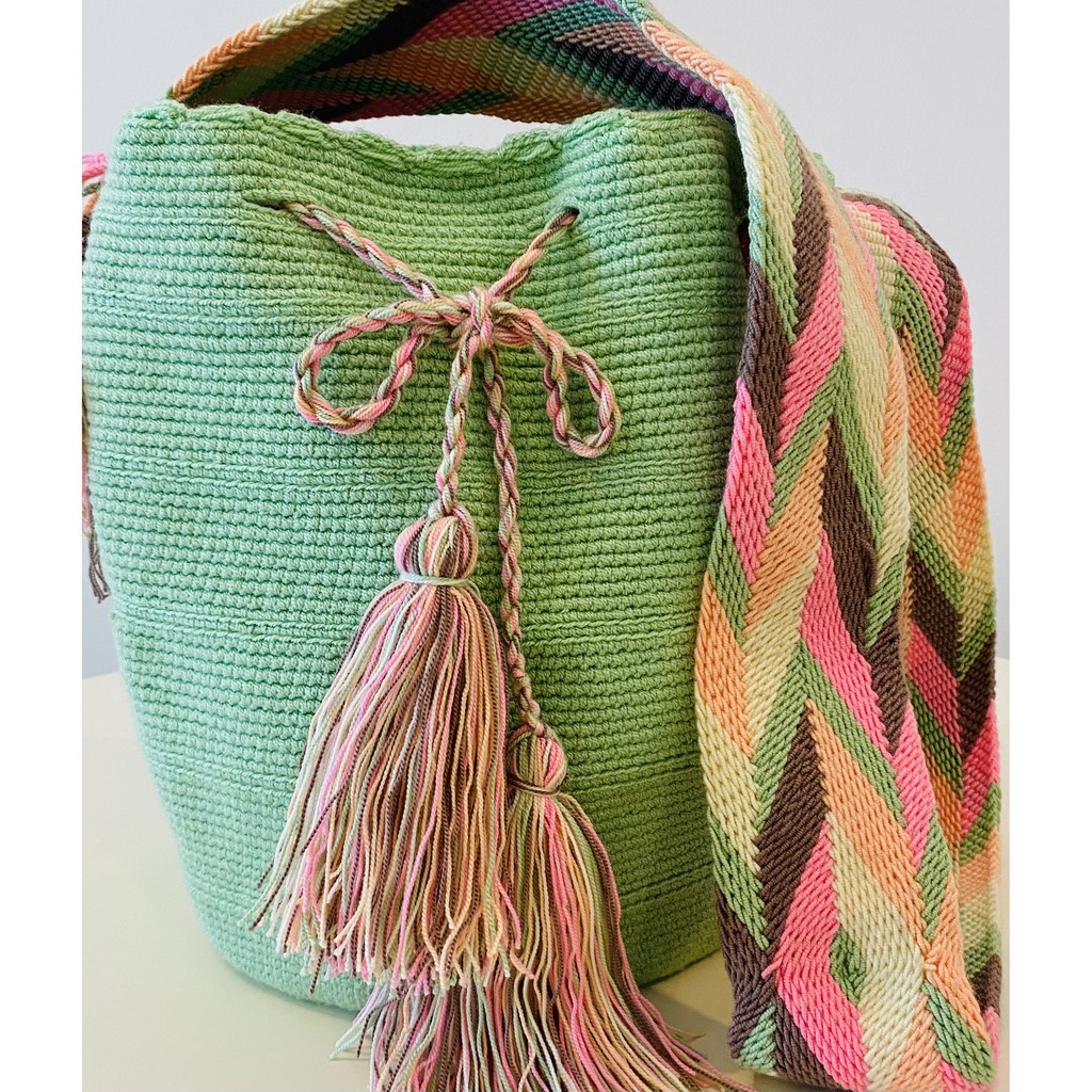 Colourful wayuu bags hot sale to crochet