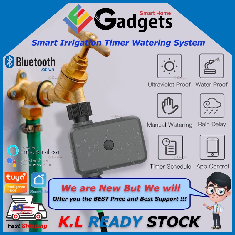 Tuya Controller for Smart Irrigation with TimerSmart Bluetooth