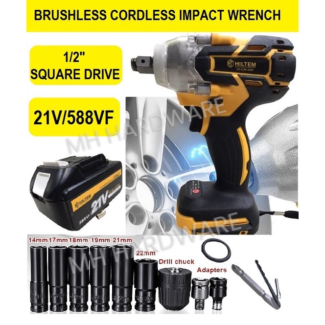 Heavy duty deals cordless impact wrench