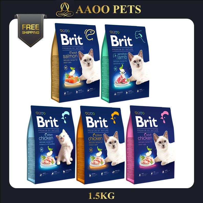 Brit premium deals cat food