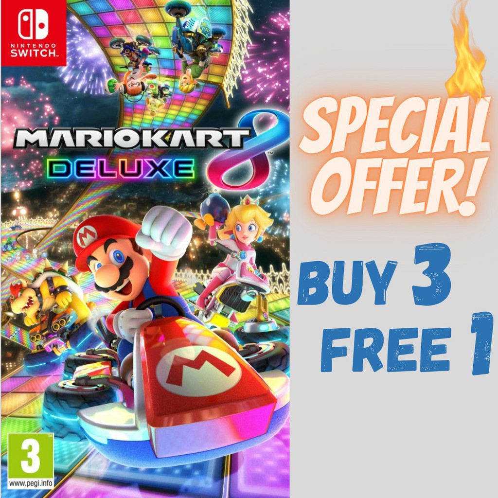 Free mario hot sale kart 8 deluxe