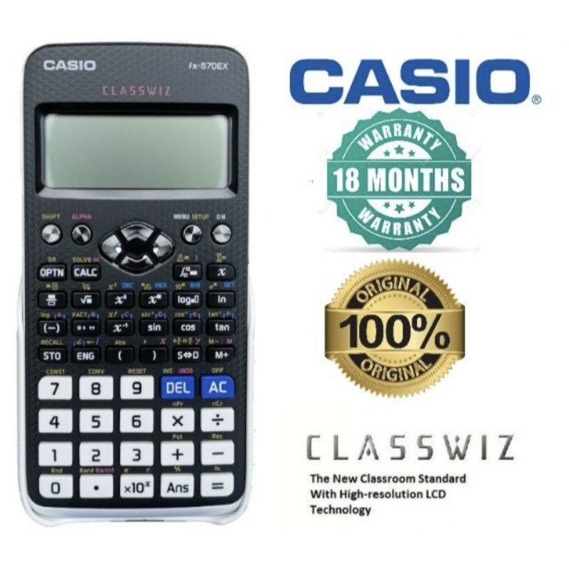 Casio fx570lax best sale