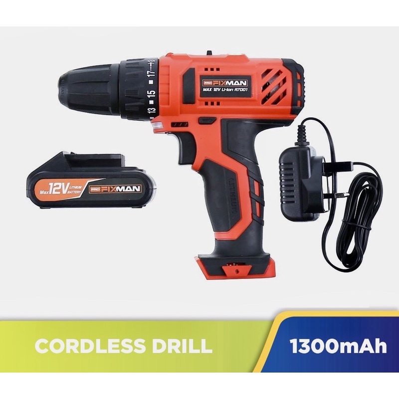 Fixman cordless best sale drill battery