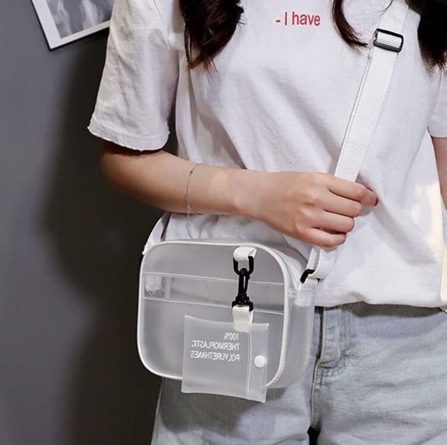 Clear best sale sling bags