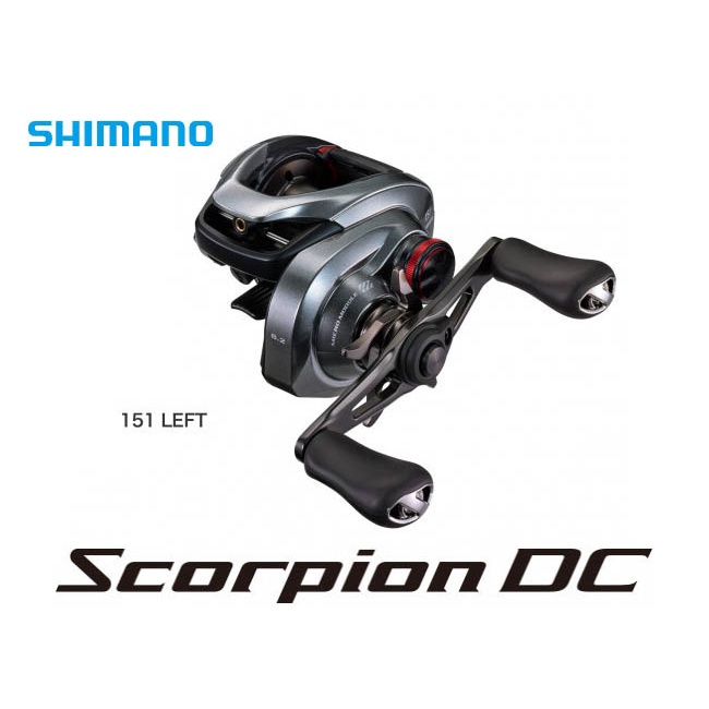 2021 NEW SHIMANO REEL SCORPION DC 151, 151HG, 151XG Left Handle Baitcasting  Reel with 1 Year Local Warranty & Free Gift