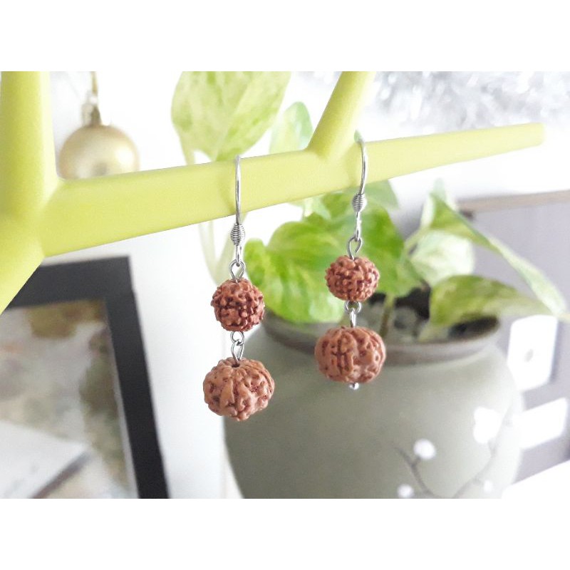 Rudraksha on sale stud earrings