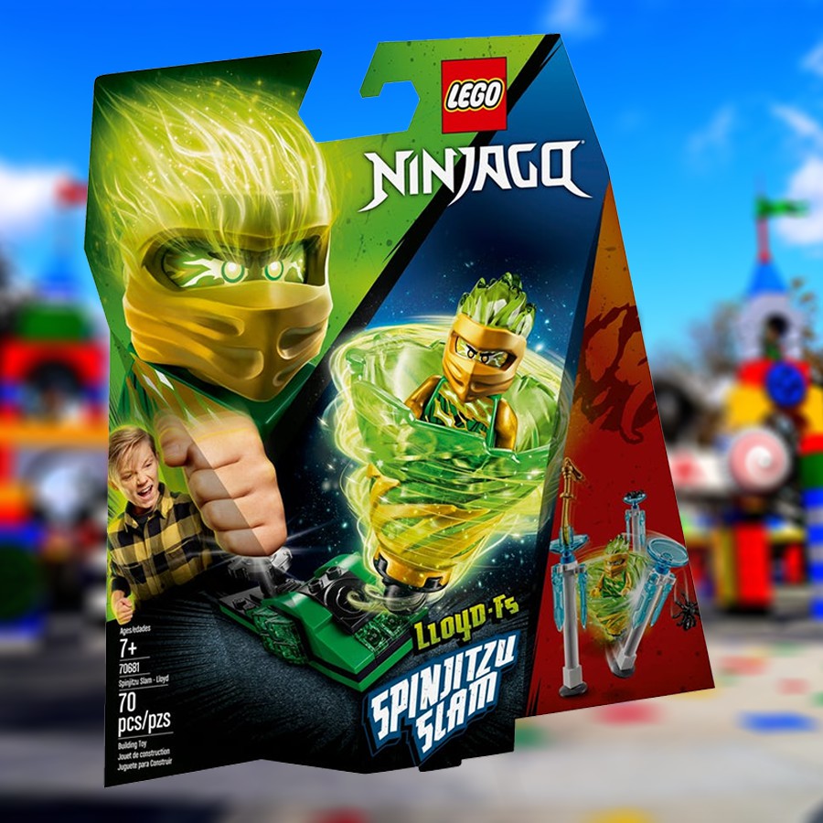 Lego ninjago discount spinjitzu slam lloyd