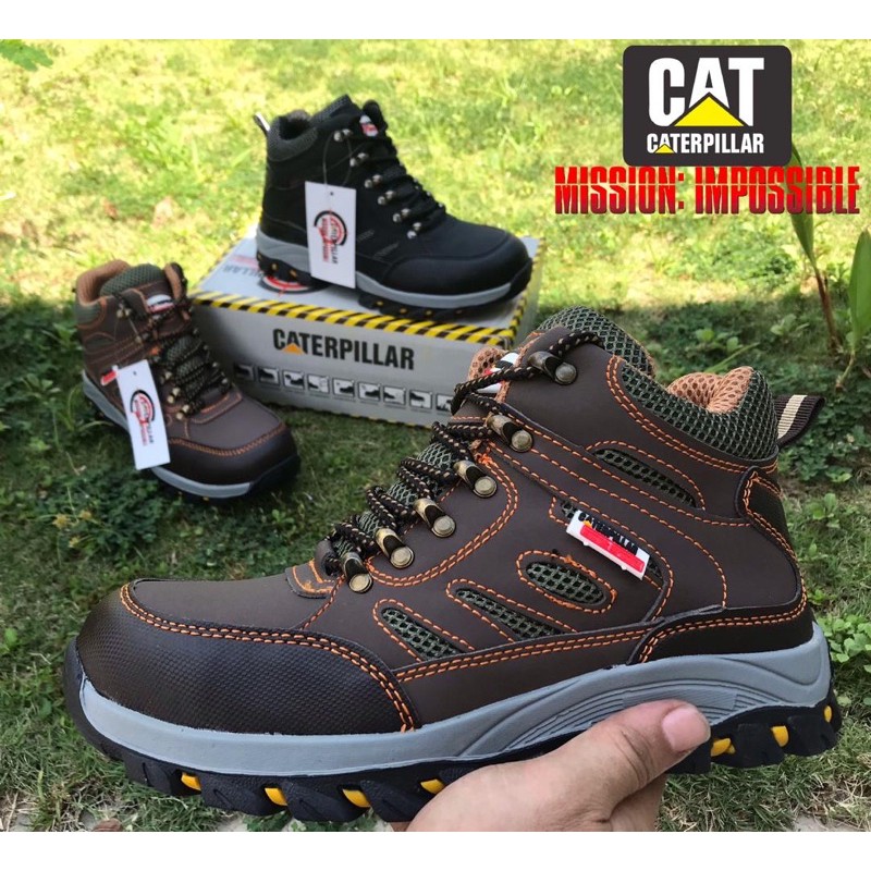 Kasut safety outlet caterpillar