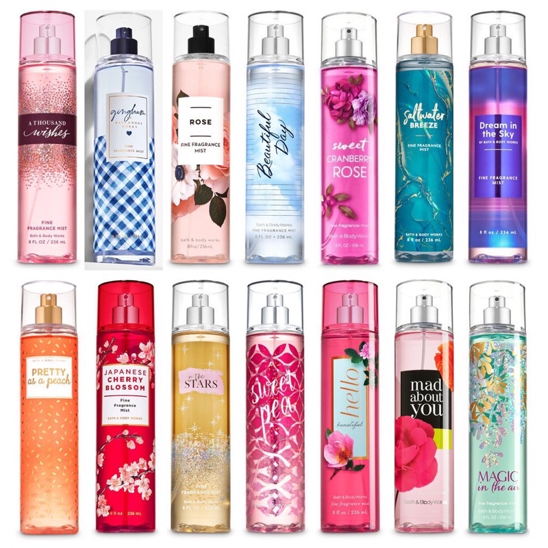 Bbw best sale fragrance mist