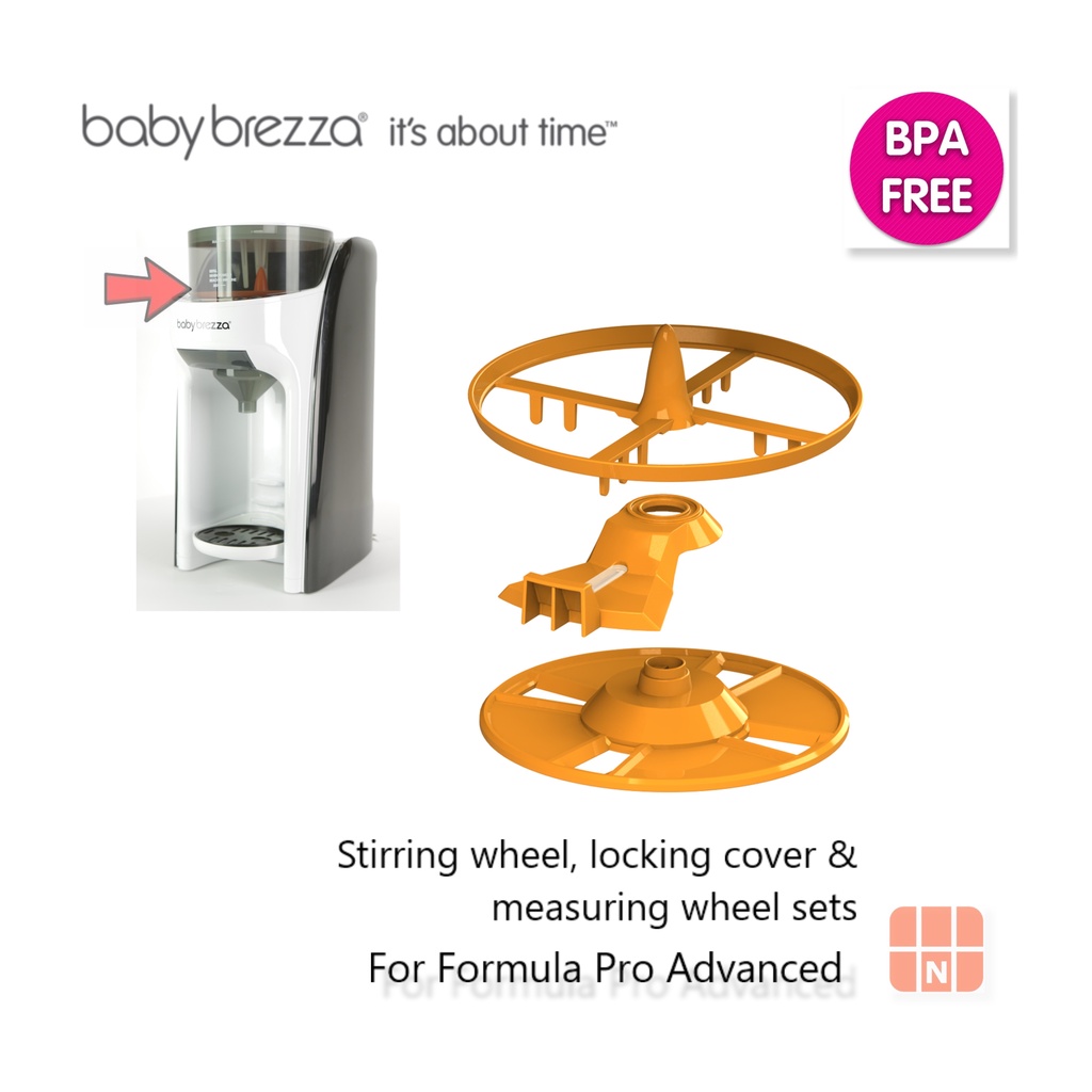 Baby brezza formula sales pro locking cover