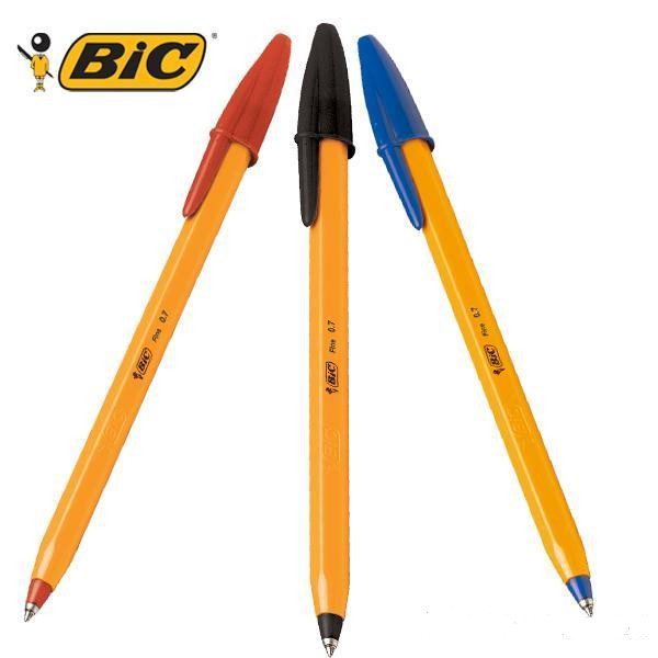 Bic Orange Fine BallPen Blue Box 20