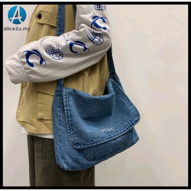 Jeans hotsell messenger bag