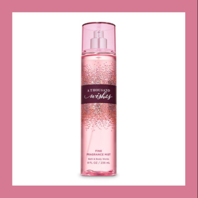 Thousand wishes best sale body mist