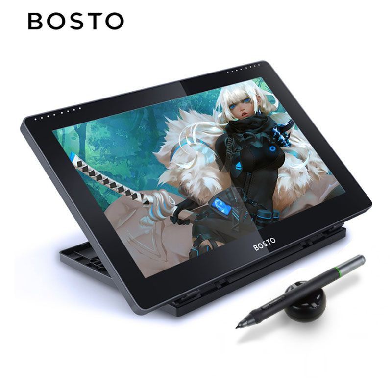 Bosto Bt-16HD（Ready stock/1year warranty) Drawing tablet 8192 pen