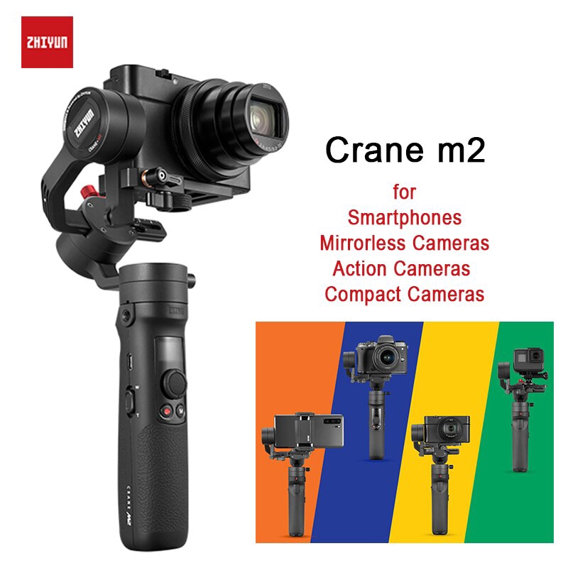 ZHIYUN Crane M2 Handheld Gimbal Stabilizer 3-axis Portable Gimbal