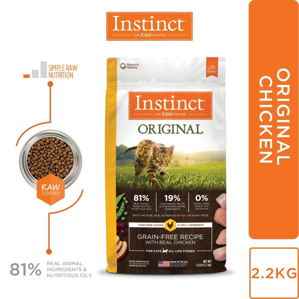 Instinct the raw shop brand cat food