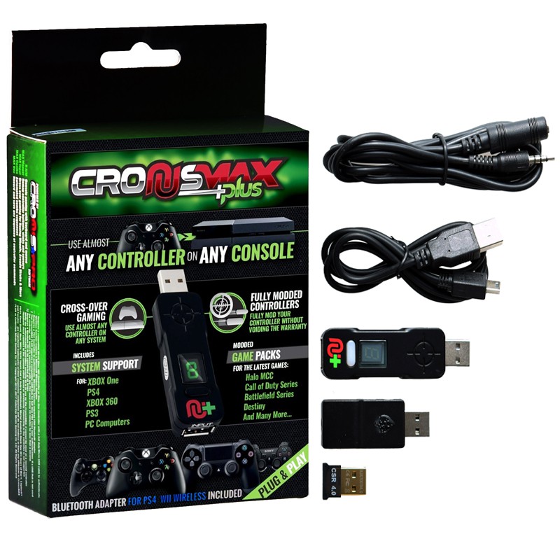 CronusMax Plus Cross Cover Gaming Adapter for PS4 PS3 Xbox One