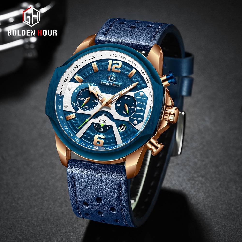 Golden hour men's discount watch